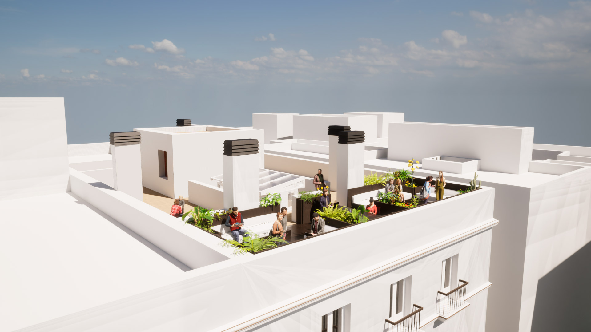 Cubierta vivienda obra nueva en Sopranis | Sopranis 6